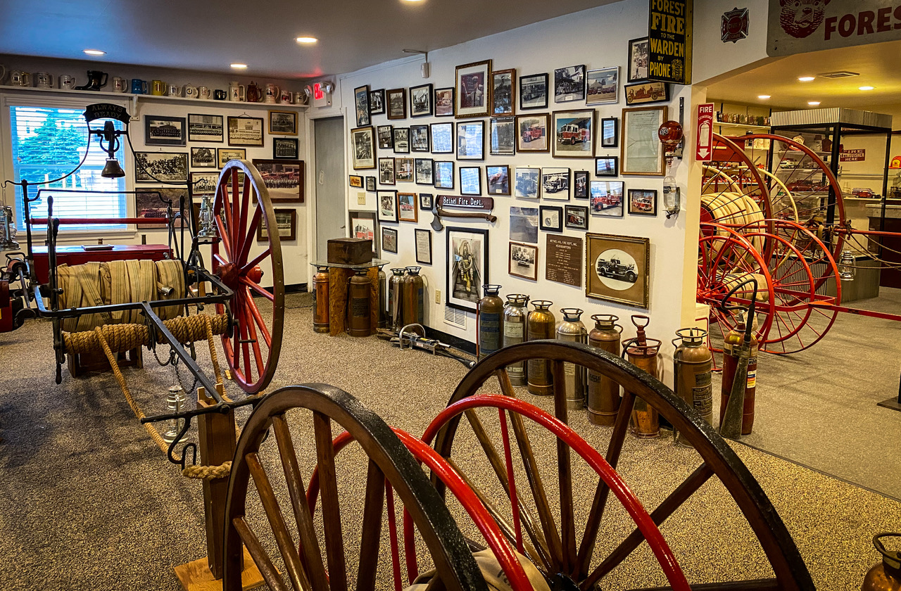 Inside the museum